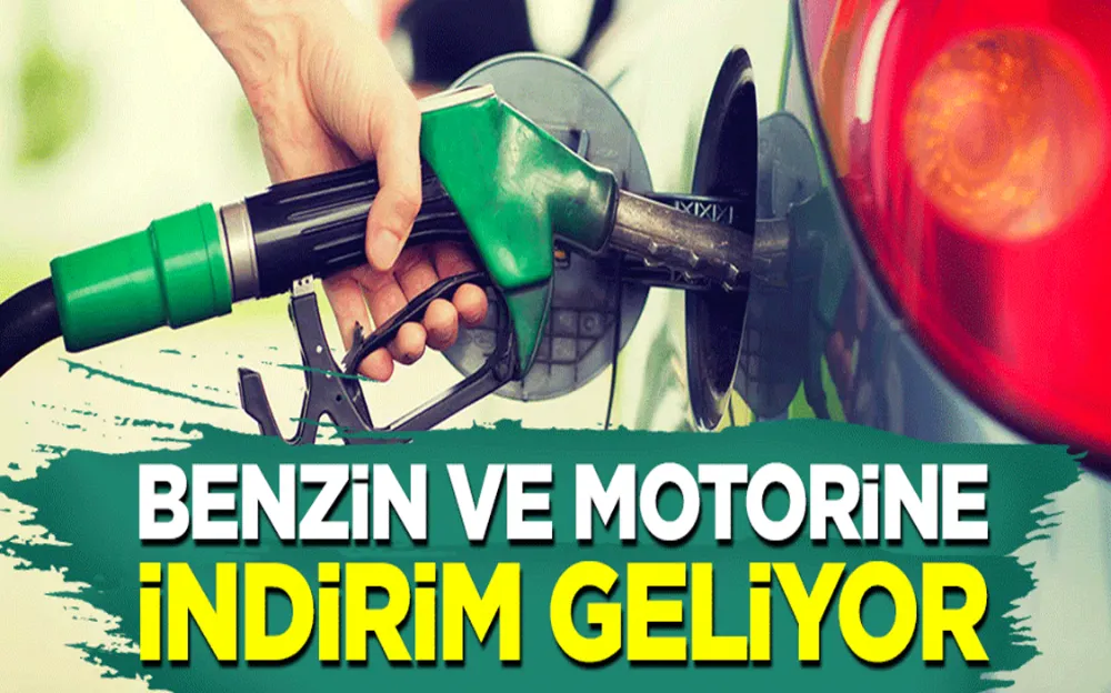 Benzin ve motorinde indirim!