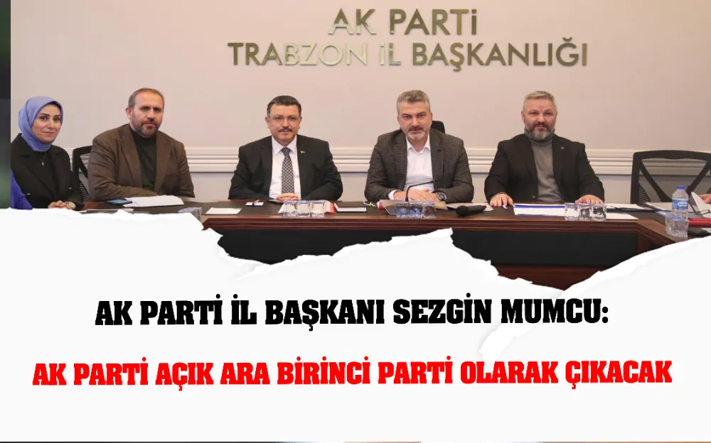 AK PARTİ AÇIK ARA BİRİNCİ PARTİ OLARAK ÇIKACAK!