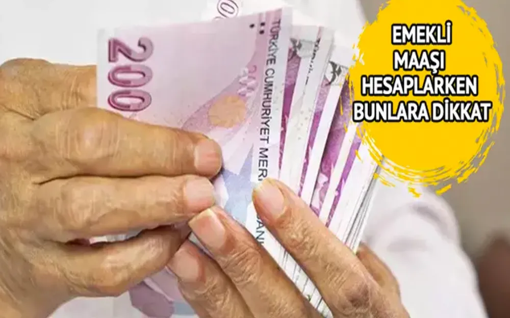 Emekli maaşı hesaplarken gözden kaçan ayrıntı! Bunu yapanlar dikkat!