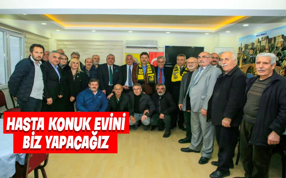 HASTA KONUK EVİNİ BİZ YAPACAĞIZ!