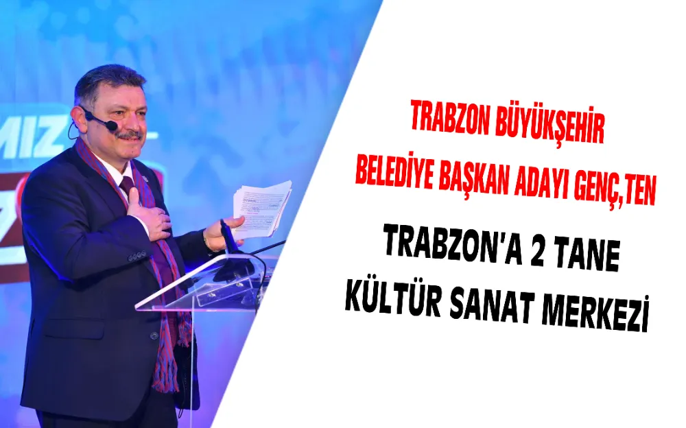 Trabzon Büyükşehir  Belediye Başkan Adayı Genç