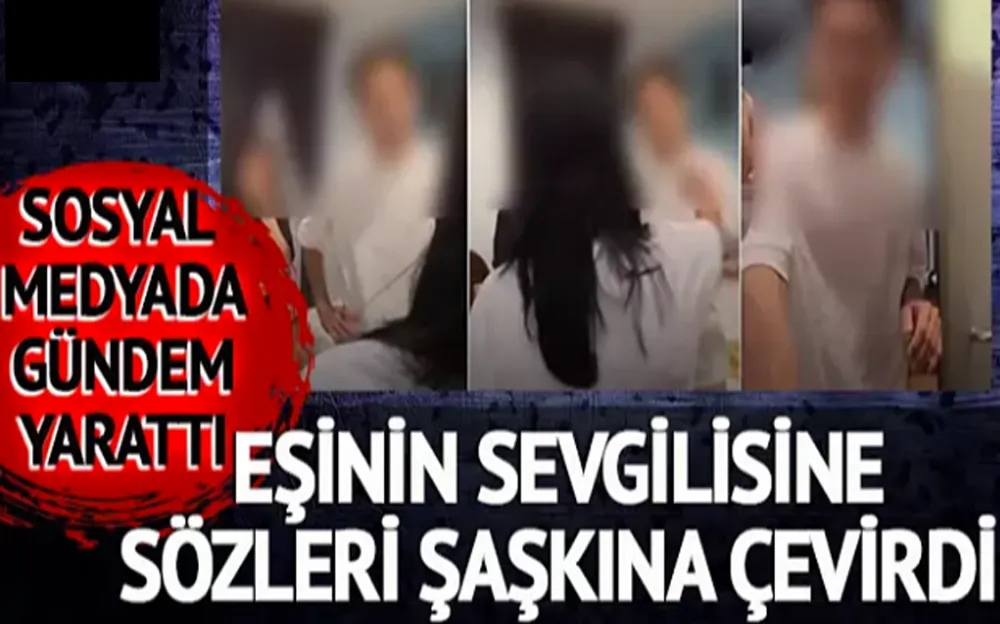 Hamile kadın otel odasında kocasını başka bir kadınla yakaladı! 