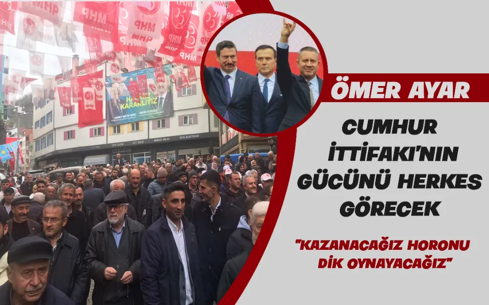 ÖMER AYAR: ’’KAZANACAĞIZ HORONU  DİK OYNAYACAĞIZ’’