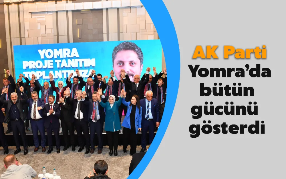 AK Parti Yomra’da bütün gücünü gösterdi