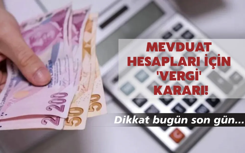 MEVDUAT HESAPLARI İÇİN 