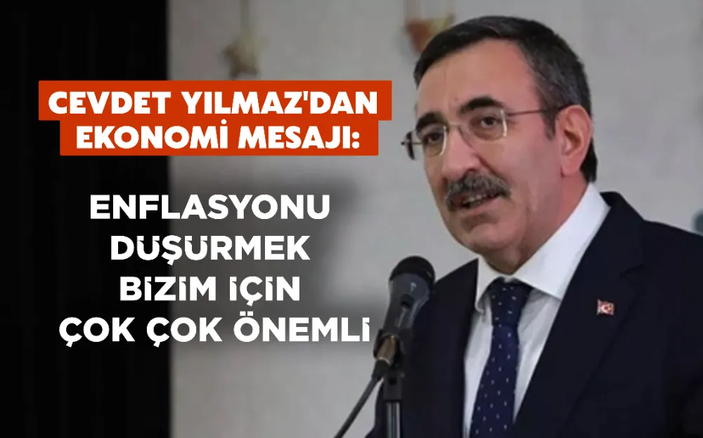 ENFLASYONU  DÜŞÜRMEK  BİZİM İÇİN  ÇOK ÇOK ÖNEMLİ