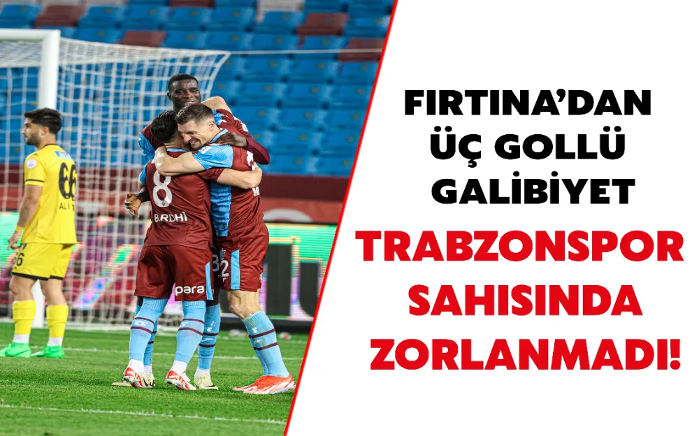 TRABZONSPOR 2 DAKİKADA FİŞİ ÇEKTİ!