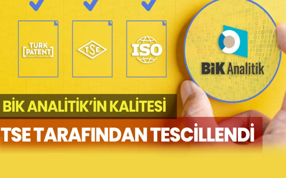 BİK Analitik’in kalitesi TSE tarafından tescillendi!