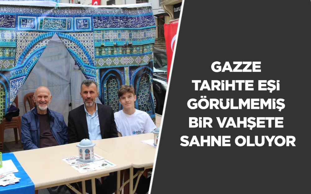 GAZZE TARİHTE EŞİ GÖRÜLMEMİŞ BİR VAHŞETE SAHNE OLUYOR