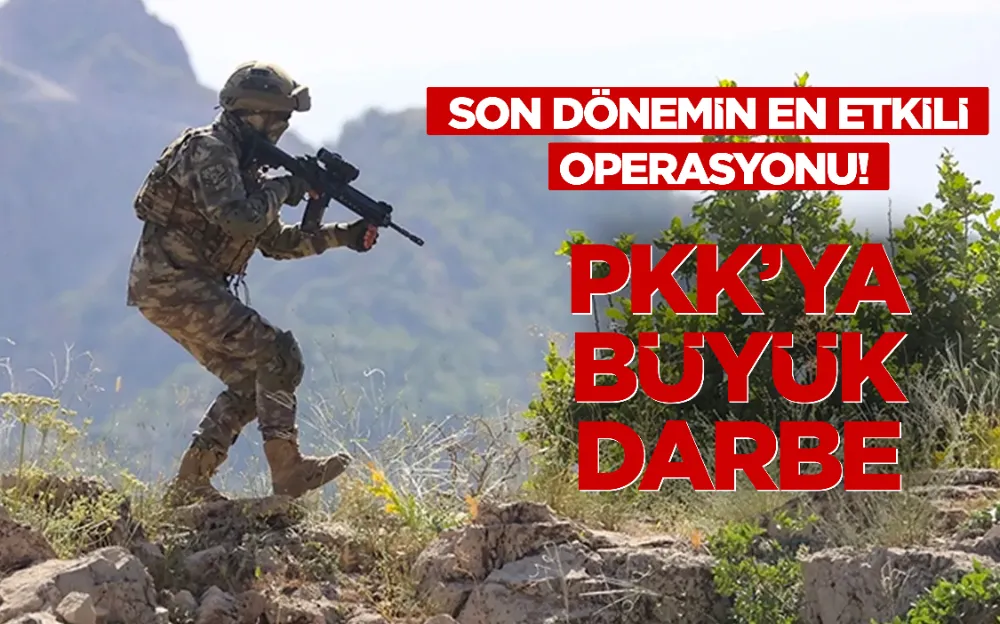 PKK’YA BÜYÜK DARBE!