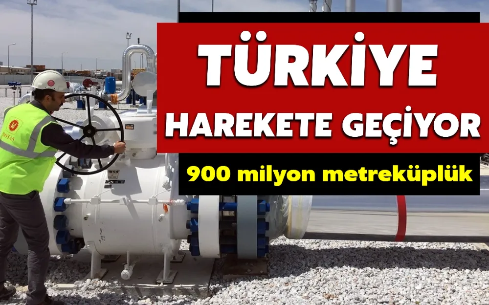 TÜRKİYE 900 MİLYON METREKÜPLÜK DEV DOĞAL GAZ FIRSATI İÇİN HAREKETE GEÇTİ