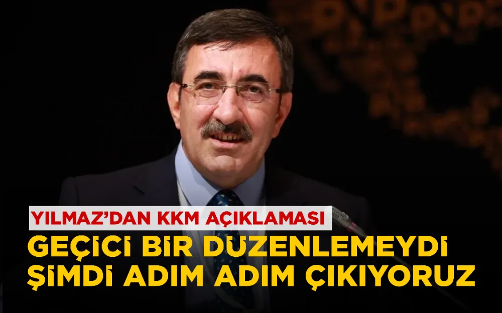 GEÇİCİ BİR DÜZENLEMEYDİ ŞİMDİ ADIM ADIM ÇIKIYORUZ