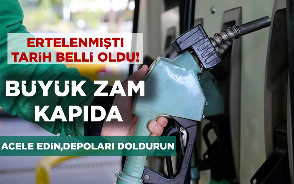 BÜYÜK ZAM  KAPIDA!