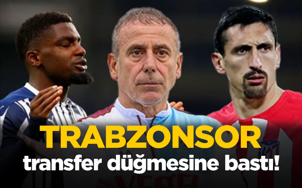 TRABZONSPOR TRANSFER DÜĞMESİNE BASTI!