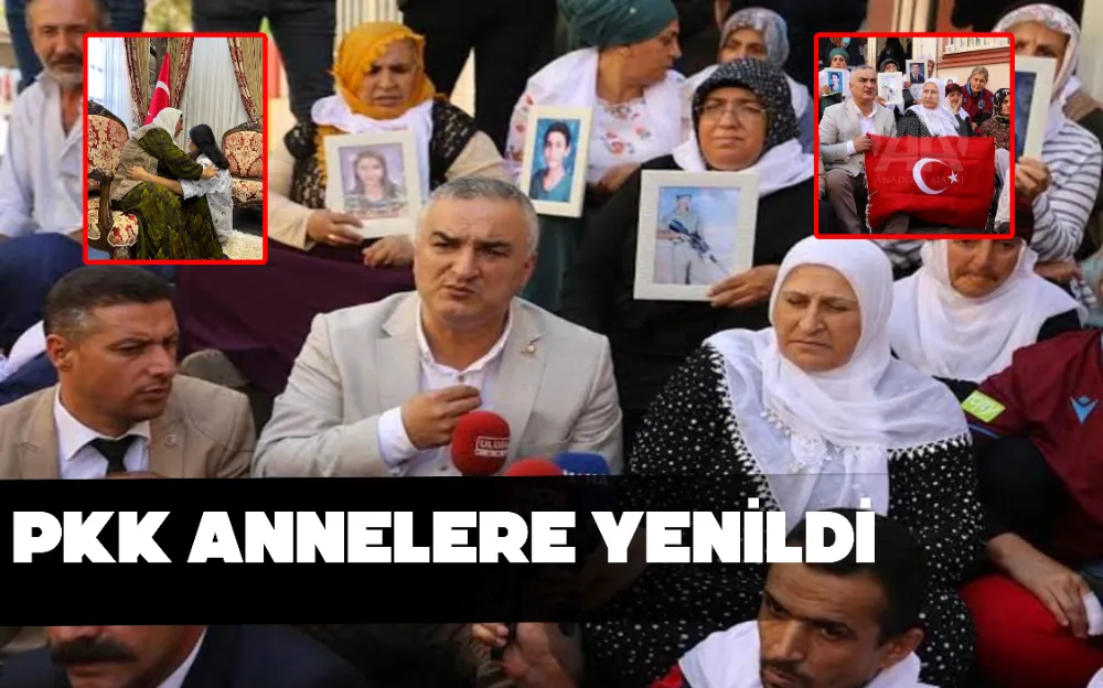 PKK ANNELERE YENİLDİ