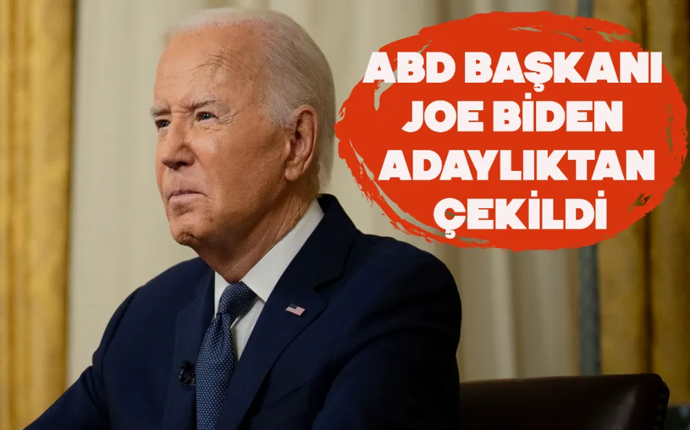 ABD BAŞKANI JOE BİDEN ADAYLIKTAN ÇEKİLDİ