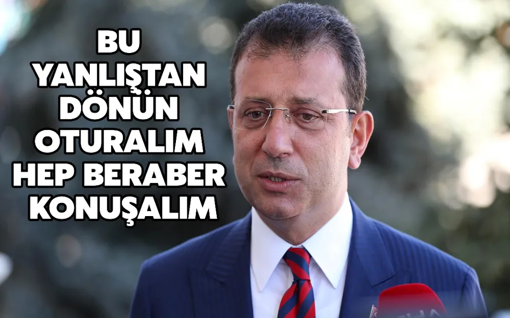 BU YANLIŞTAN DÖNÜN OTURALIM HEP BERABER KONUŞALIM