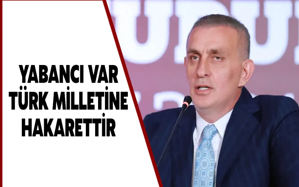 Türk milletine yapılan bir hakaret... 