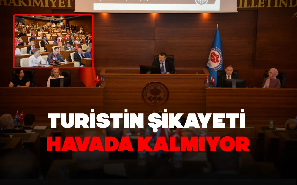 TURİSTİN ŞİKAYETİ HAVADA KALMIYOR