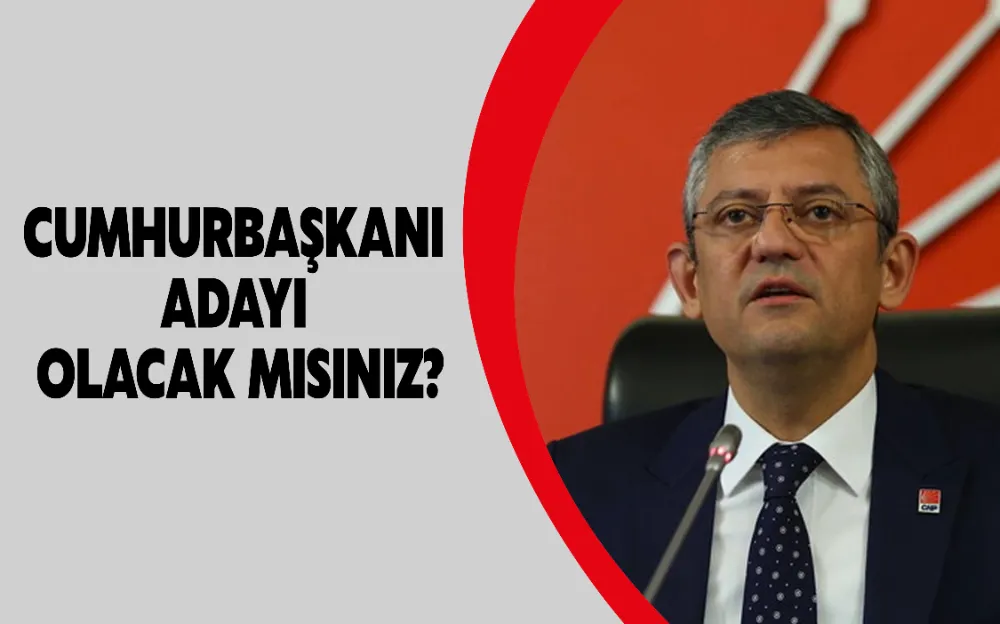 CHP lideri Özgür Özel