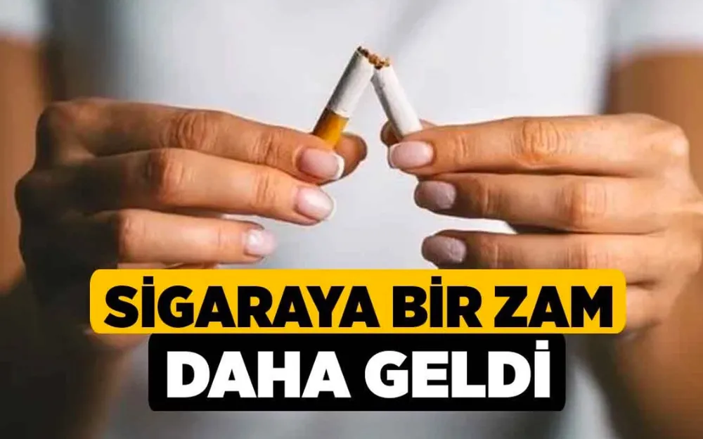 Sigaraya Bir Zam Daha Geldi!  