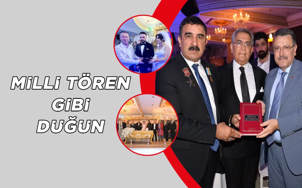 MİLLİ TÖREN GİBİ DÜĞÜN