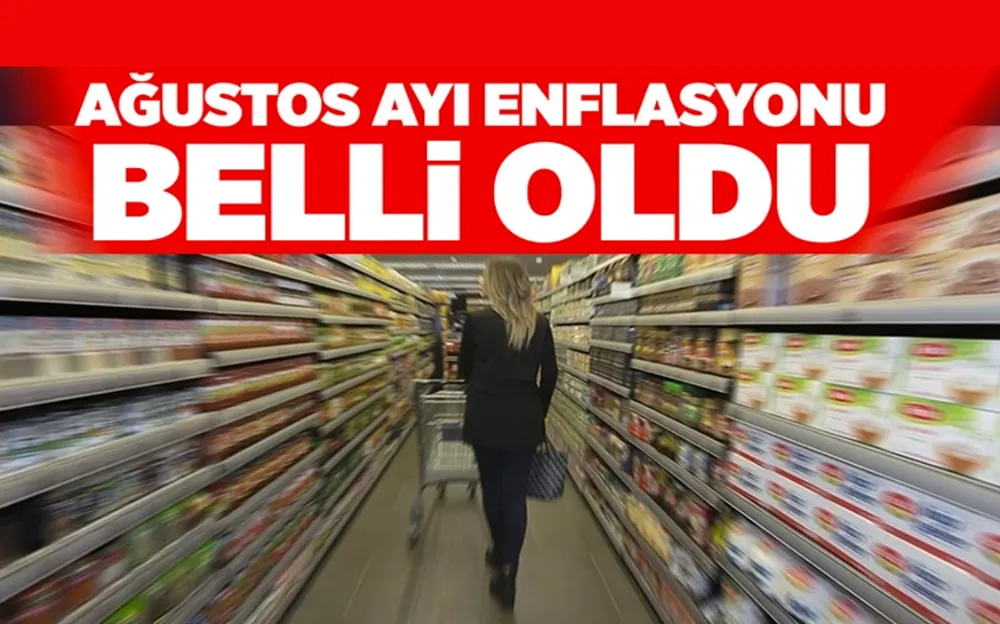 Ağustos ayı enflasyon rakamları açıklandı