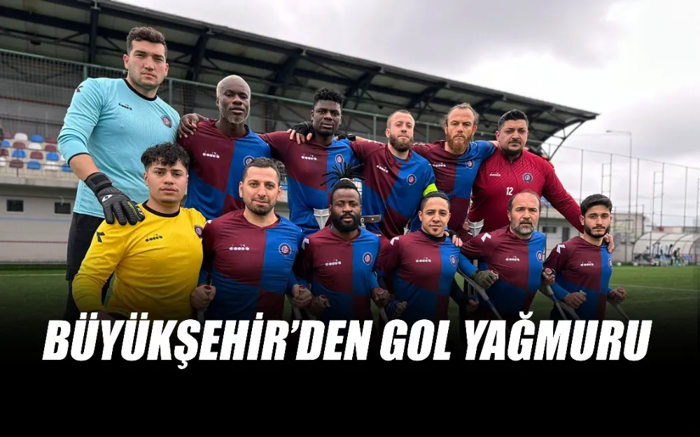 BÜYÜKŞEHİR’DEN GOL YAĞMURU