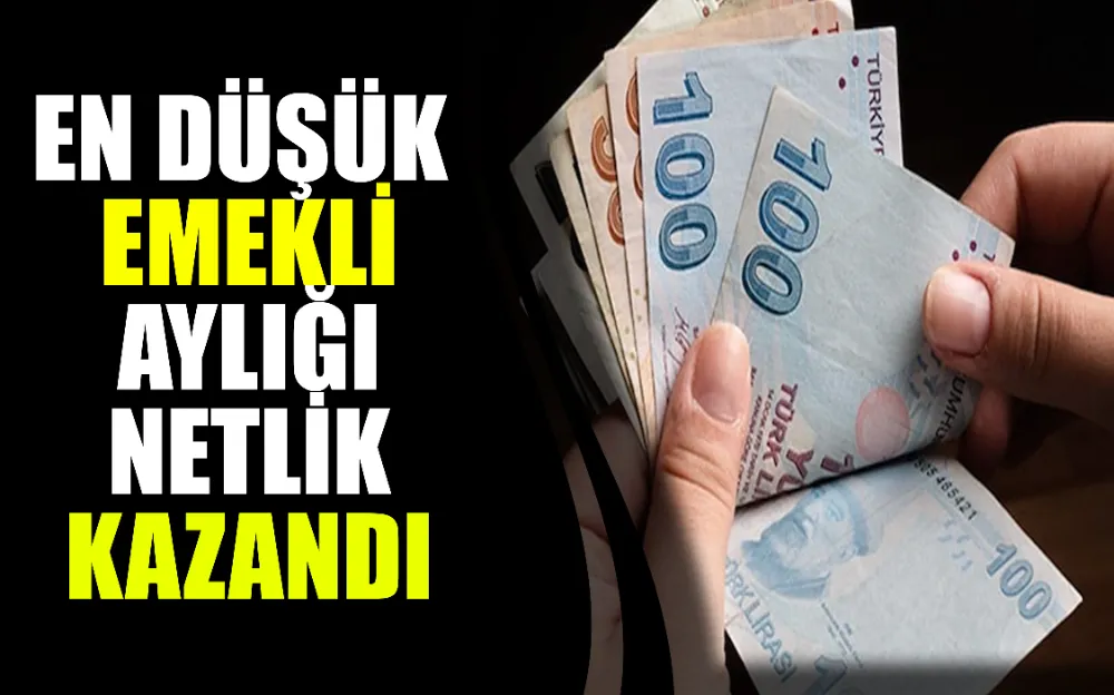 En düşük emekli aylığı netlik kazandı